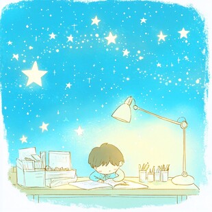 萝莉社今日更新漫画《星屑糖果屋》封面
